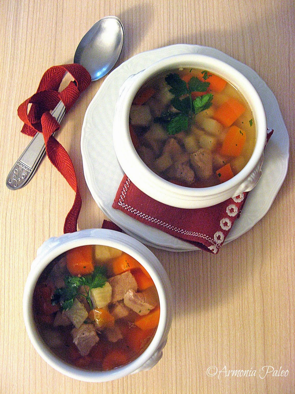 Zuppa di Carne Slovacca - Mäsová Polievka