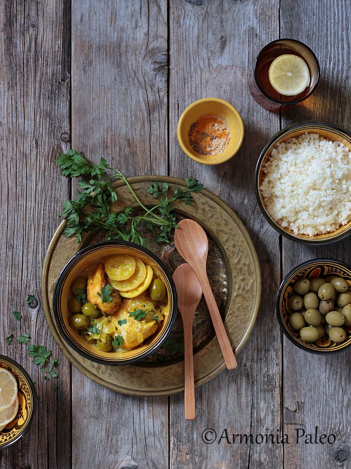 Pollo alla Marocchina con Olive e Limoni